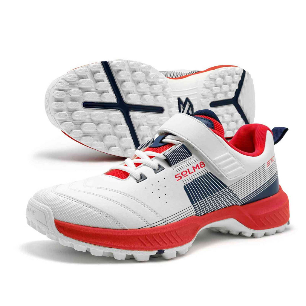 SOLM8 S70 White Red Navy