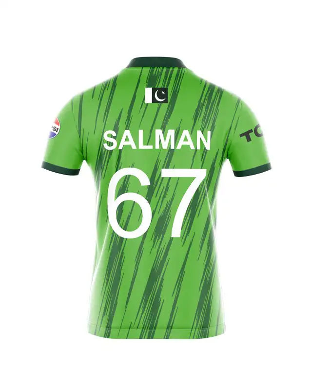 Pakistan Cricket Jersey – Custom Name & Number | Markhor Edition